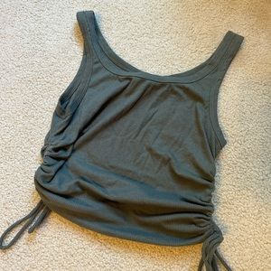 Princess Polly Madelyn green tank top